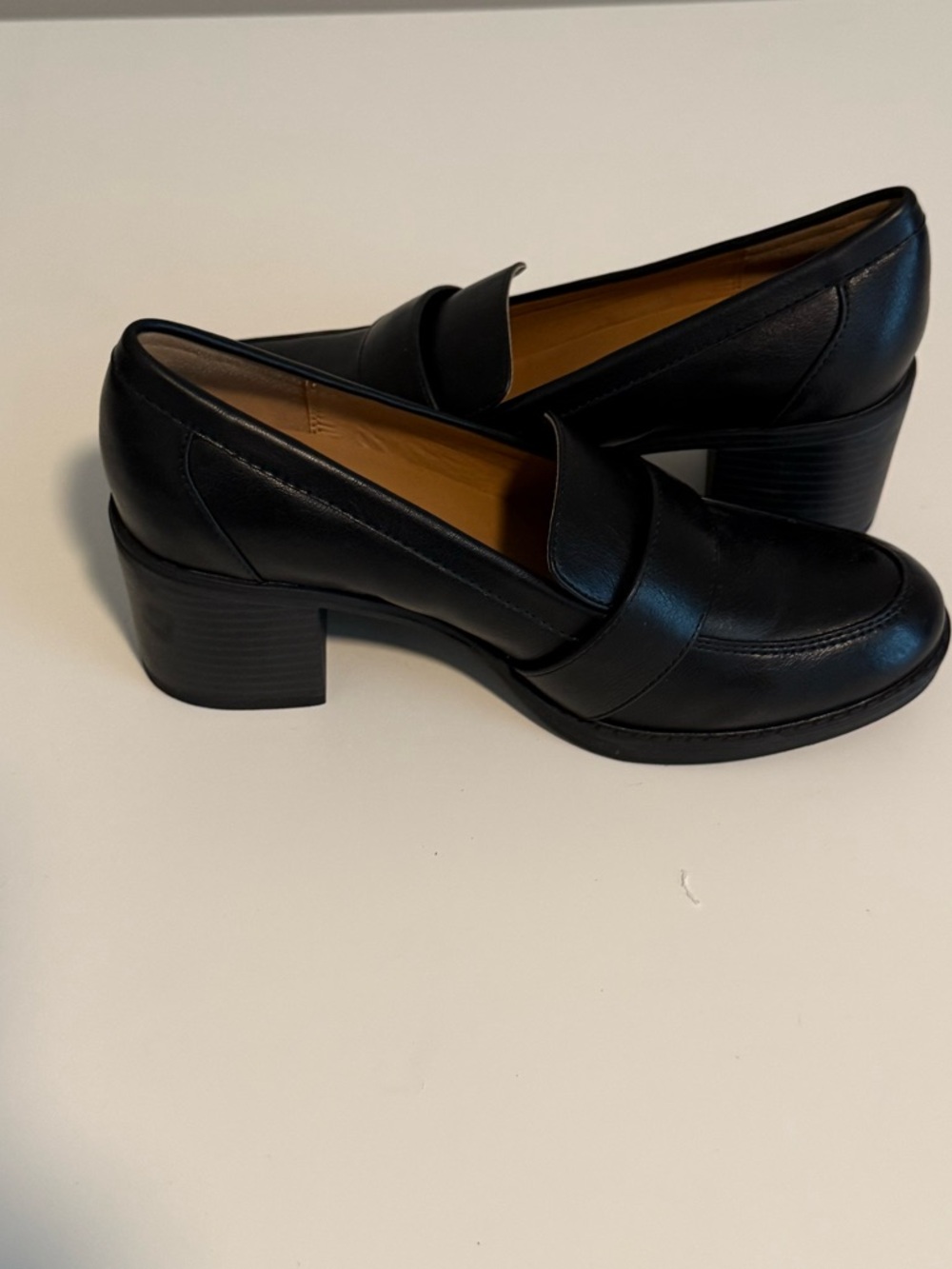 Black Penny Loafers - Picture 5 of 7